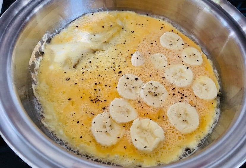 Banana-Omelettan