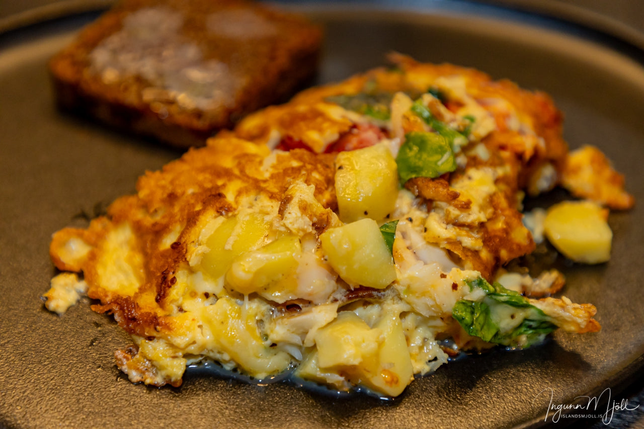Saltfisks eggjakaka
