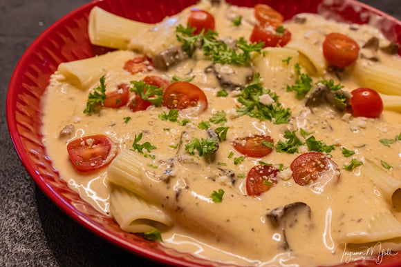 Sveppapasta!