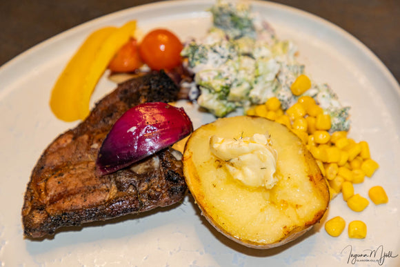 Lamb á grillið