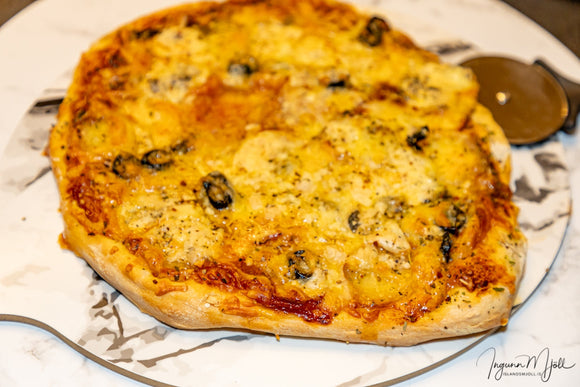 Afganga pizza!