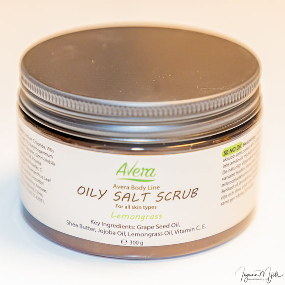 Oily Salt Scrub