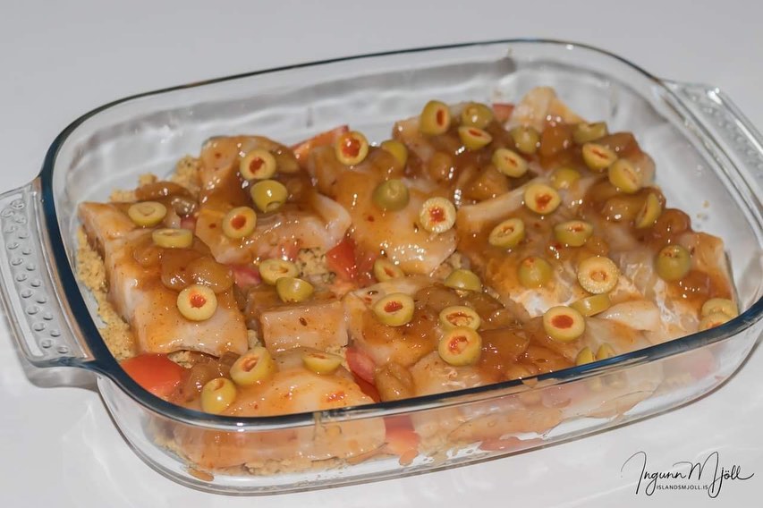 Mangó-fiskur í ofni!