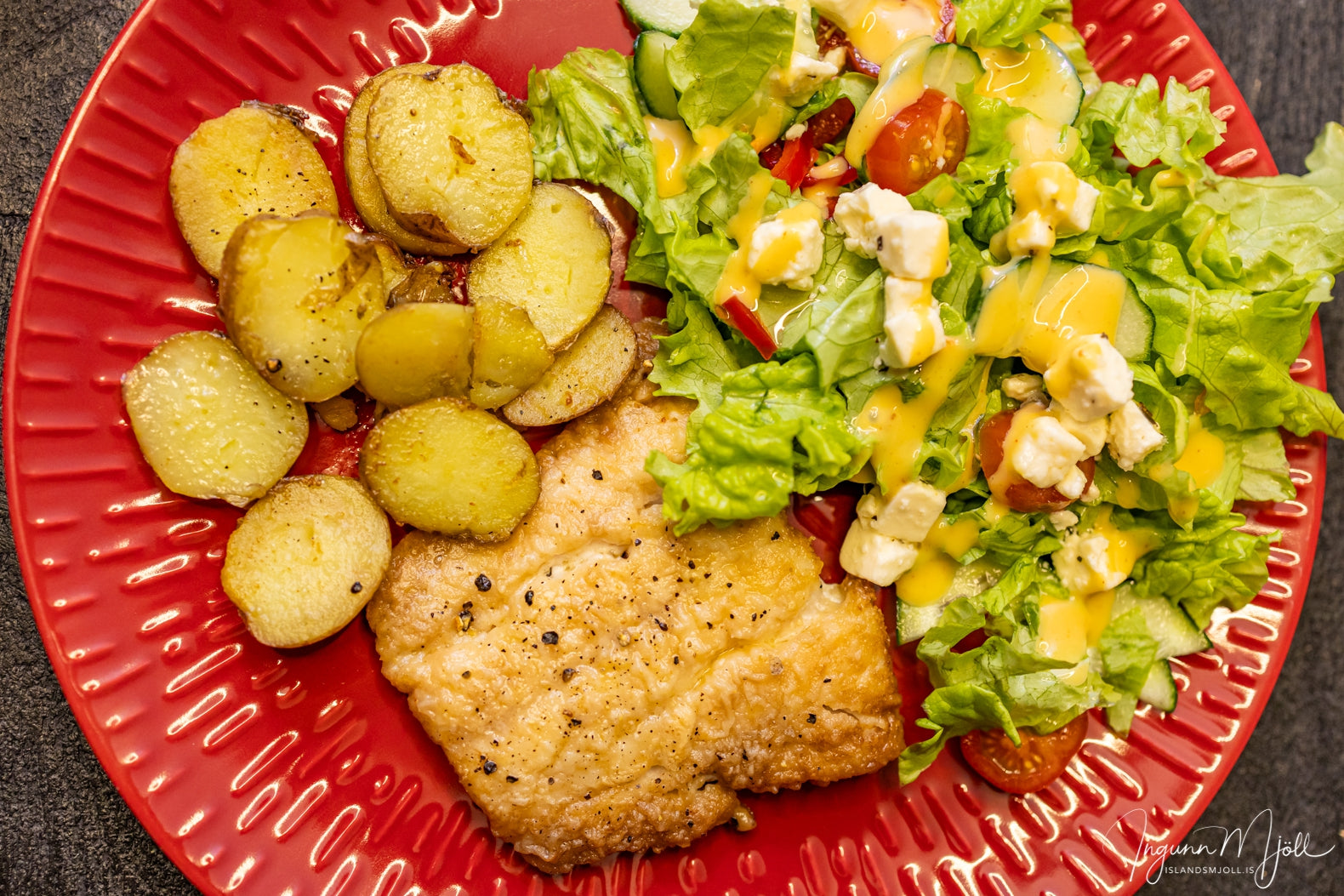 Fiskur í sojasósu!