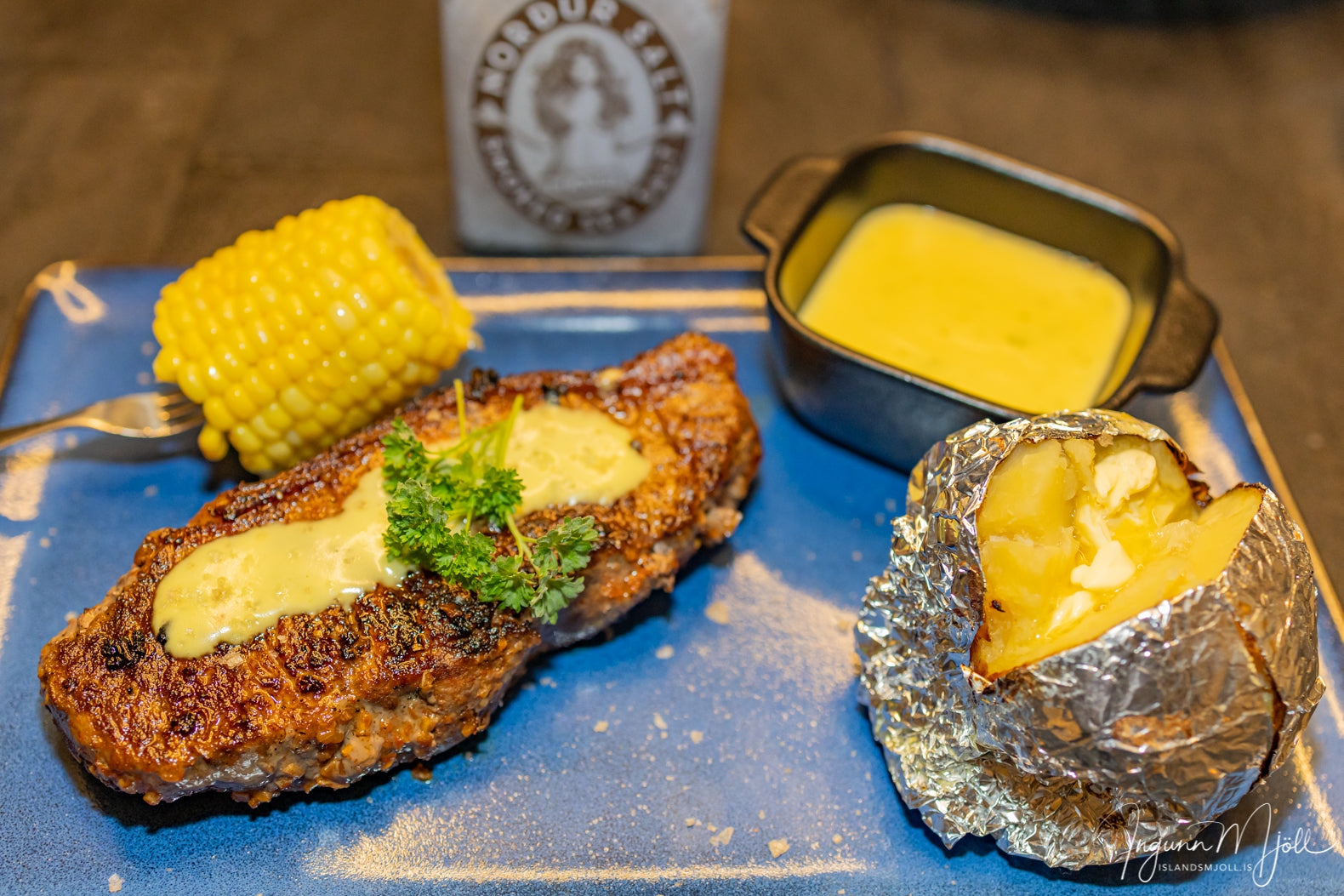 Entrecote steik, beint frá býli!