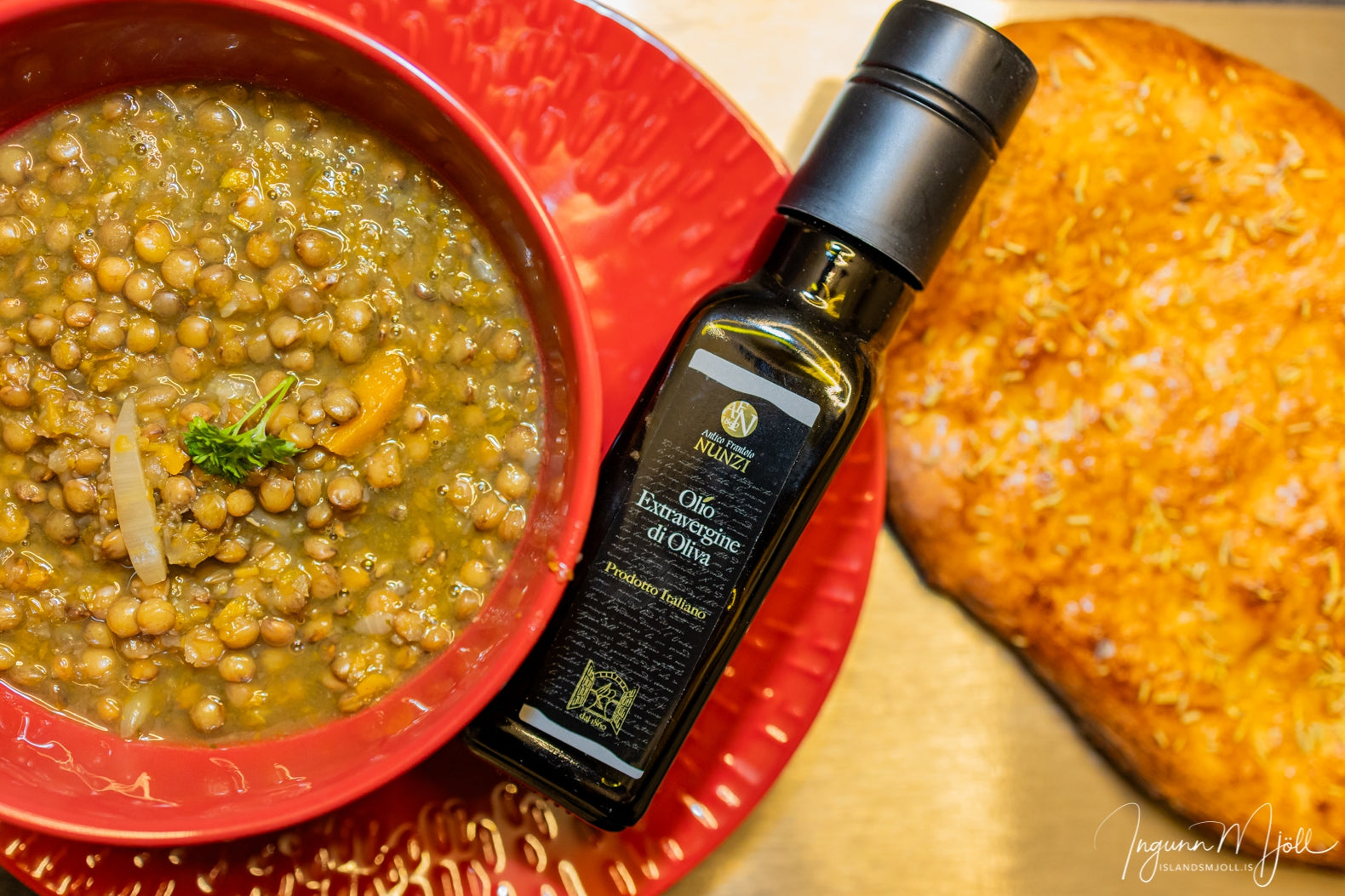 Ítölsk linsubaunasúpa græn!