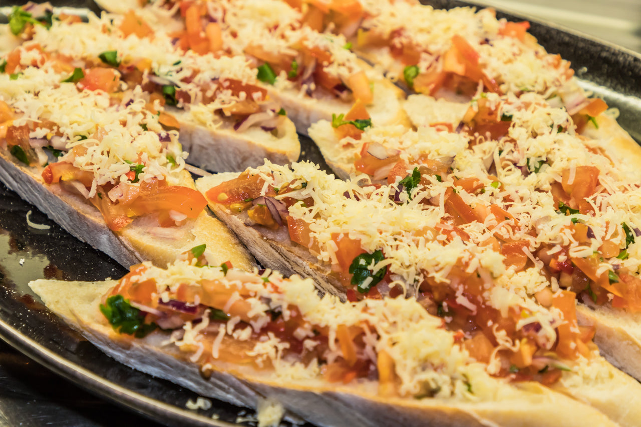 Bruschetta með tómatsalsa