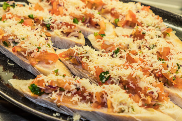 Bruschetta með tómatsalsa