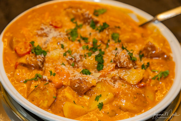 Fiskibollur Tikka Masala!