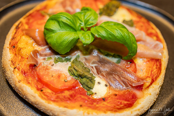 Pizza með Mozzarella!