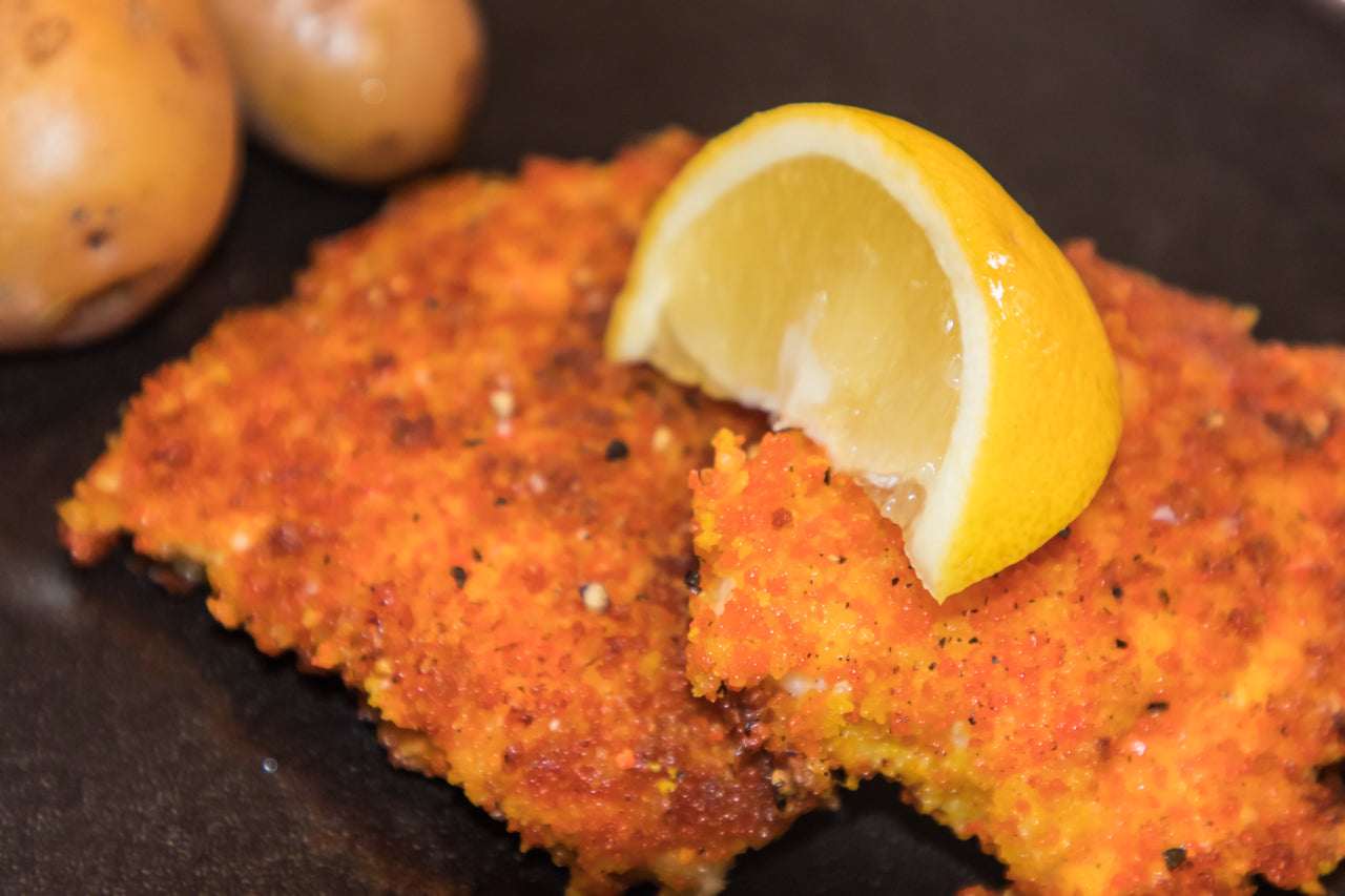 Steiktur fiskur í raspi