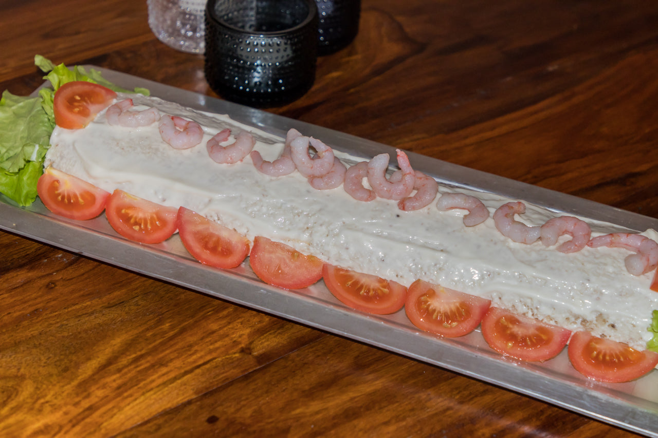 Rækju rúllutertu brauð!