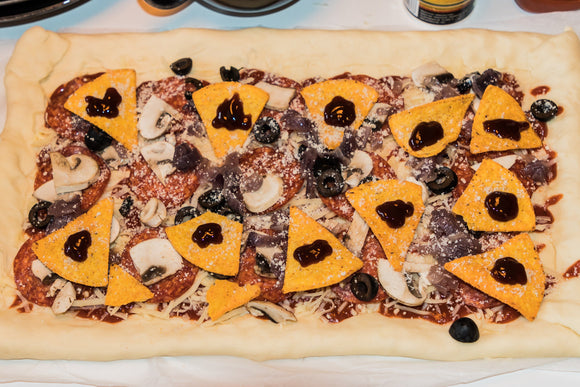 Pizza veisla fjölskyldunnar