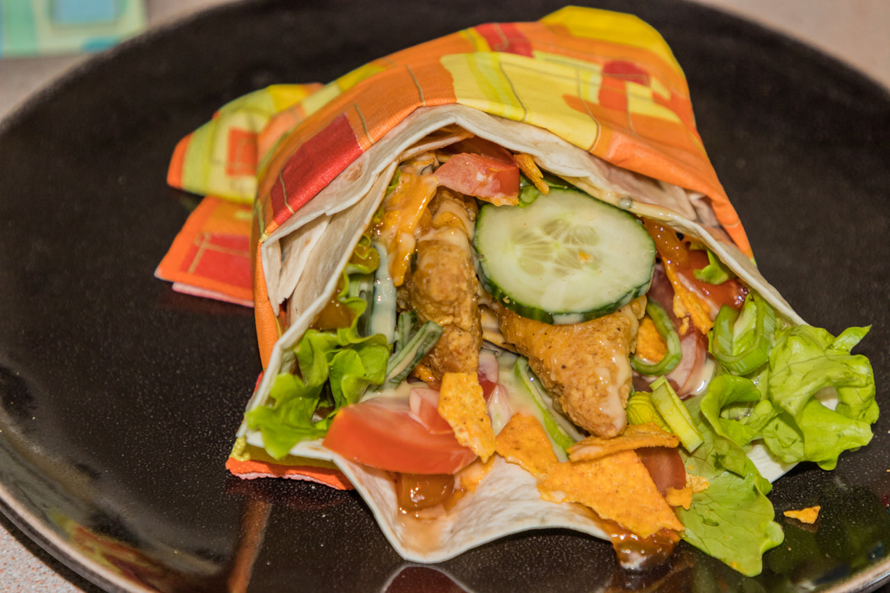 Vefja með kjúkling