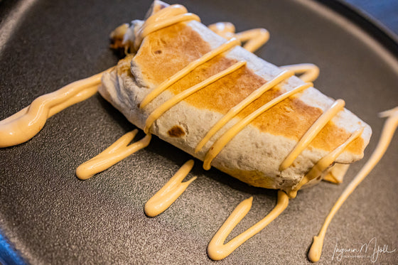 Burrito með nautahakki!