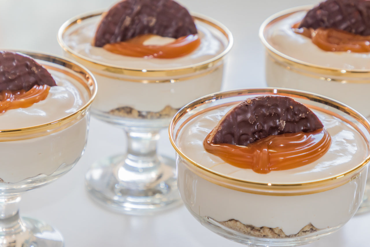 Skyrterta Creme brulee