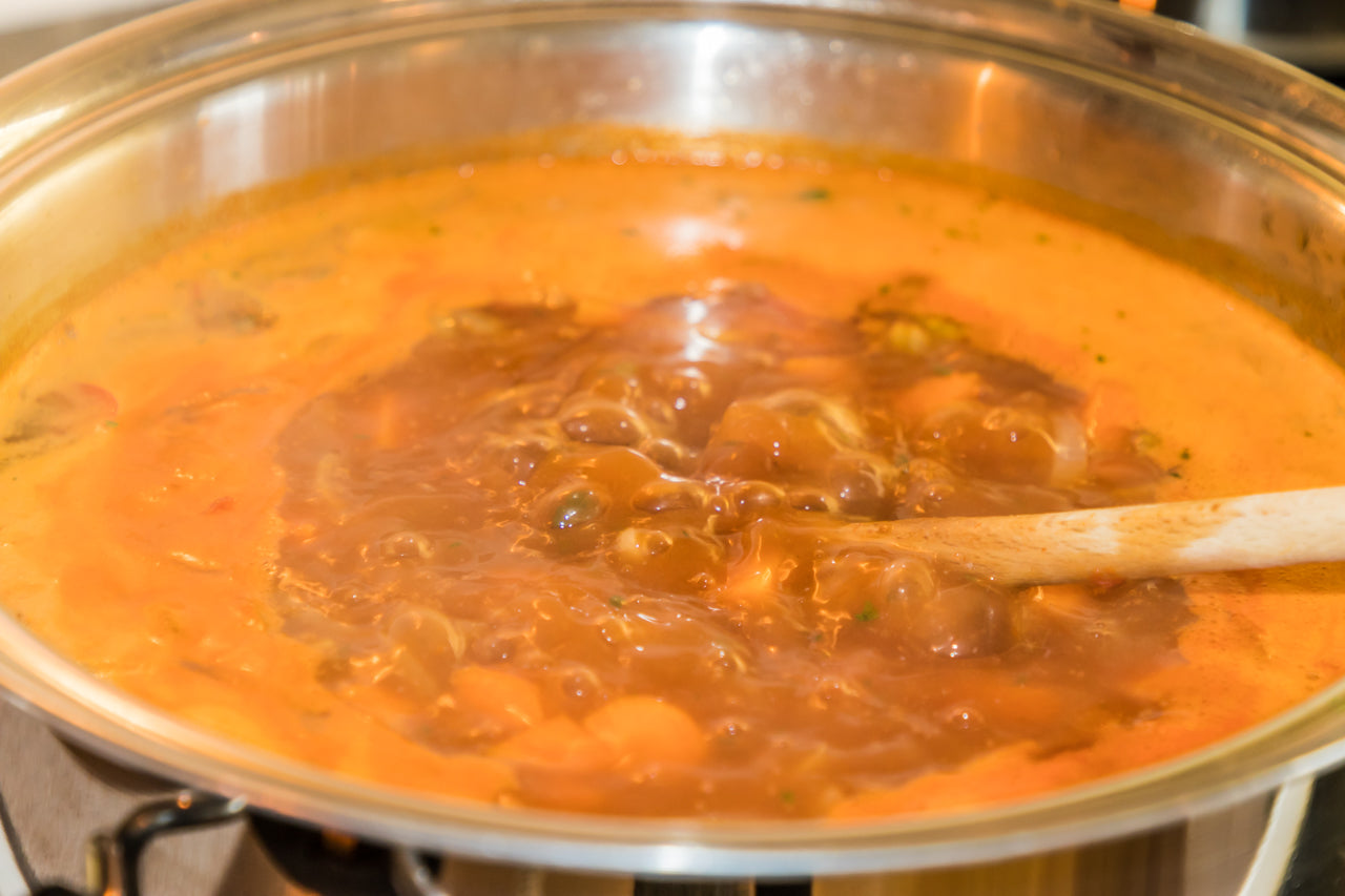 Ungversk gúllassúpa