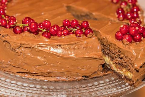 Súkkulaði banana terta