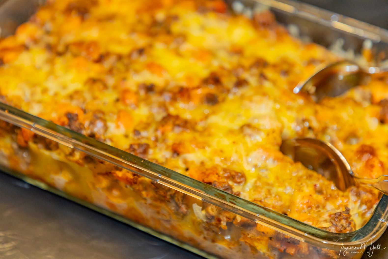 Fylltur pastaréttur