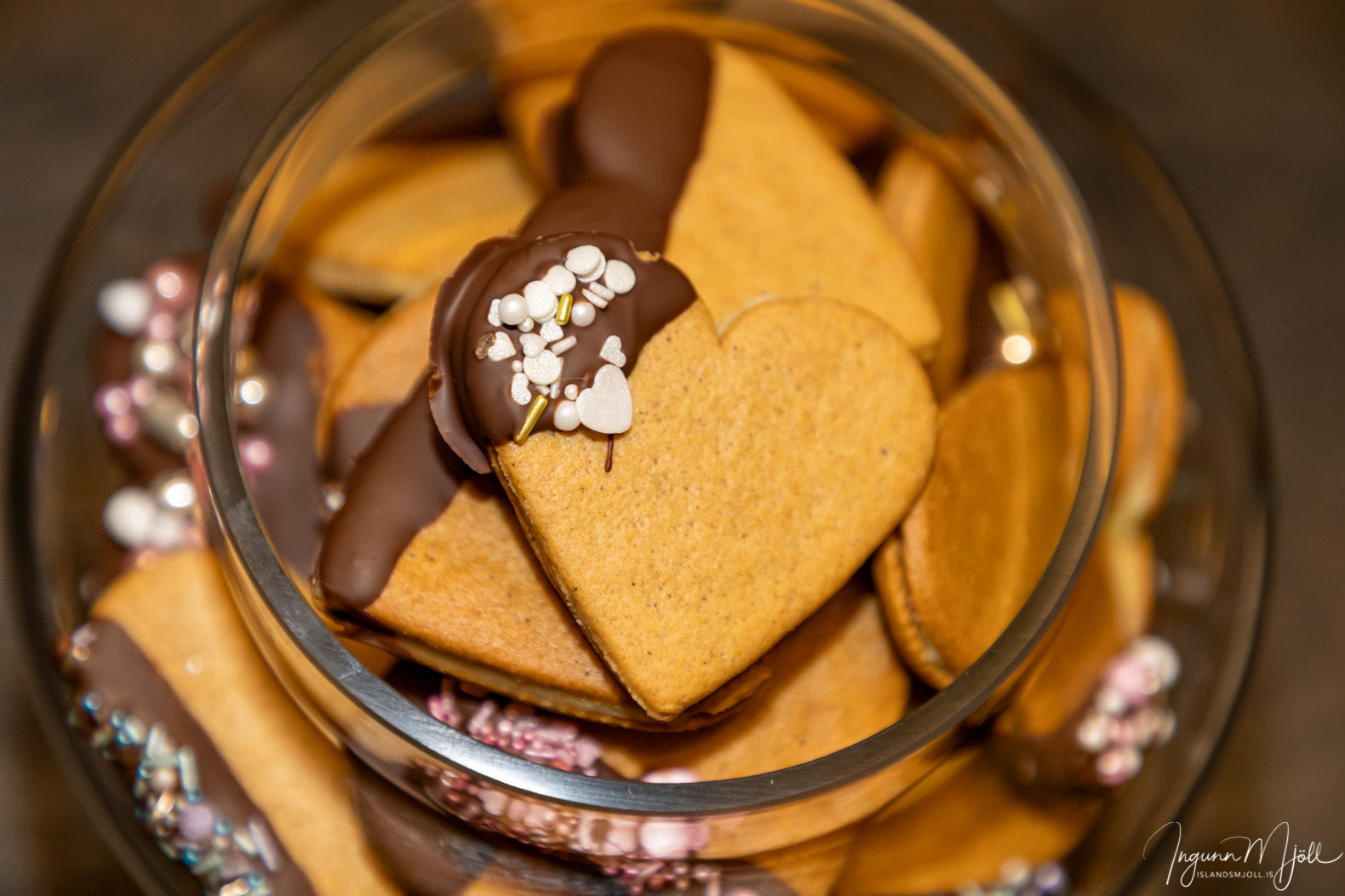 Piparkökur með smjörkremi