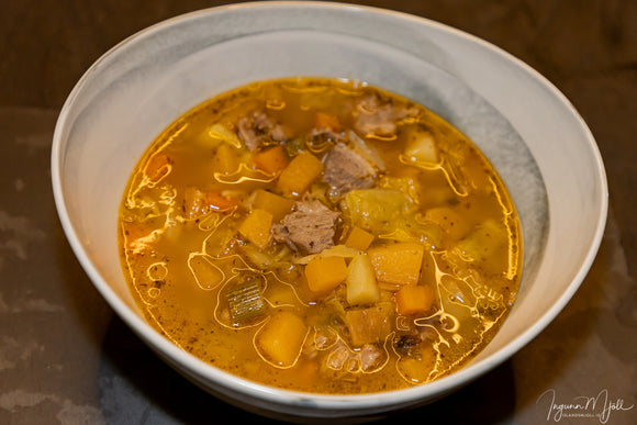 Toro kjötsúpa með skessujurt