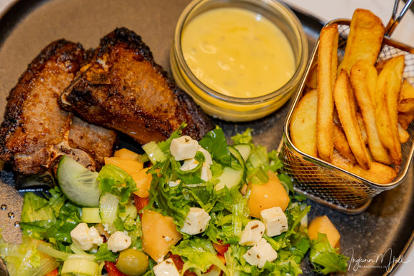 Grillaðar kótelettur!