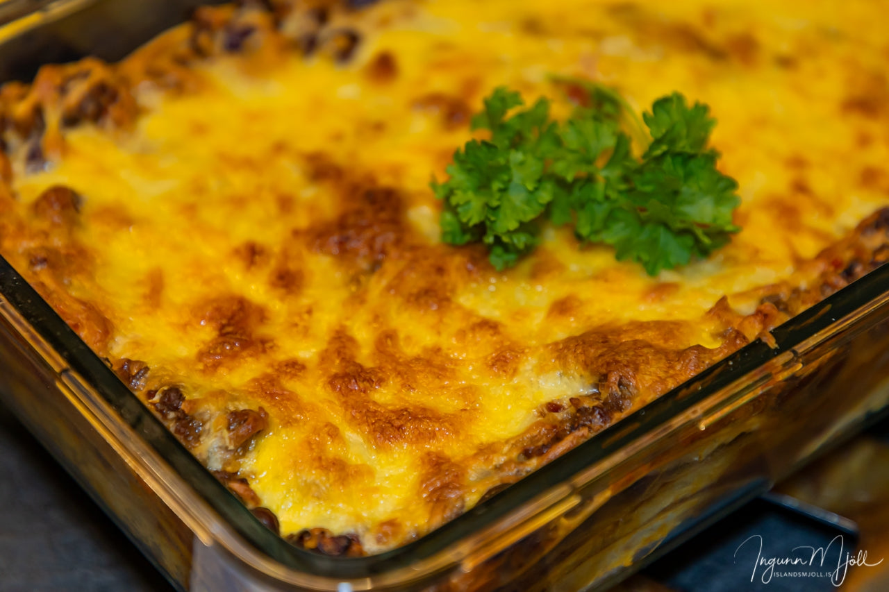 Mexikóskt nauta lasagna!