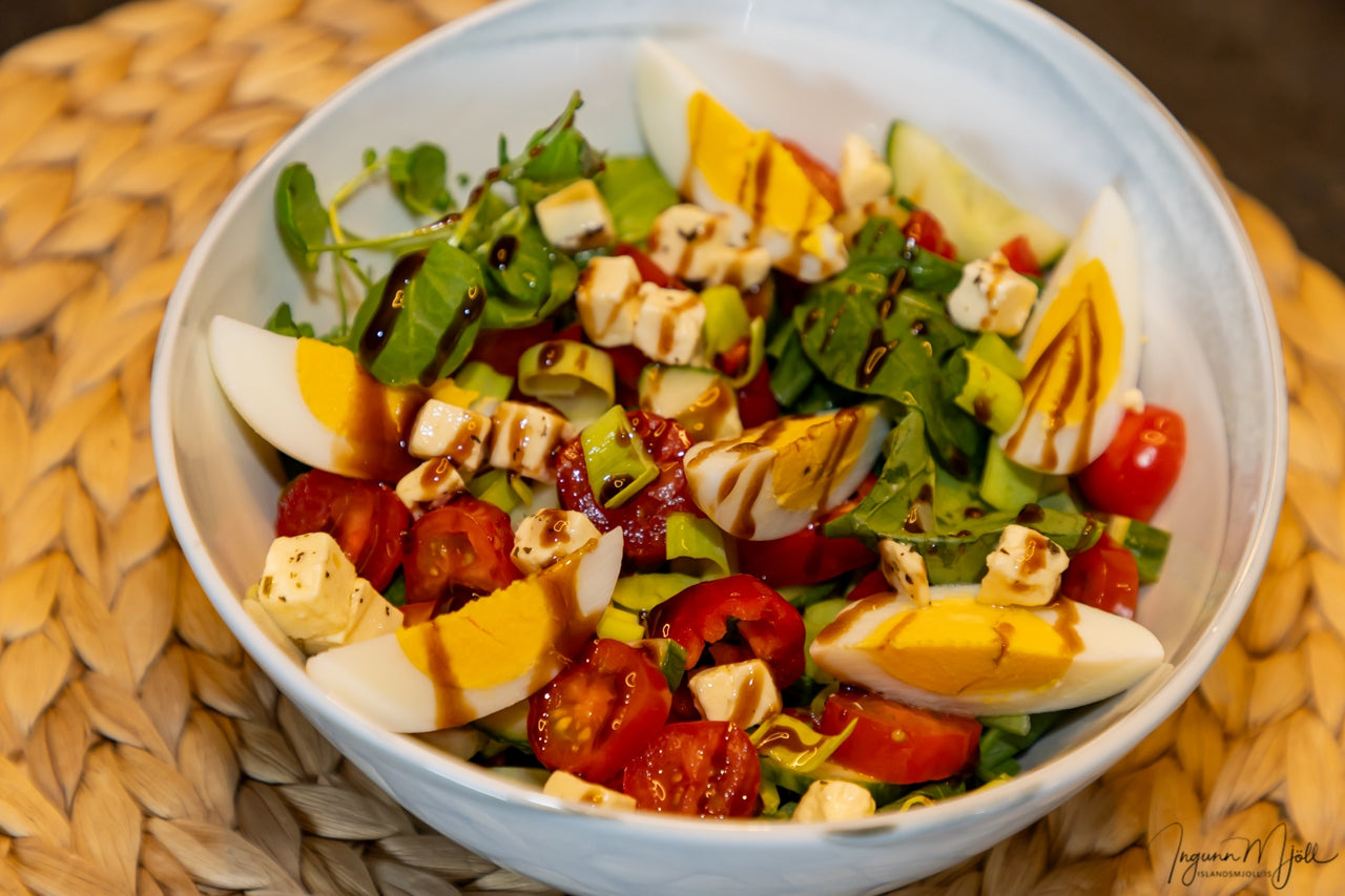 Spínatsalat - Islandsmjoll