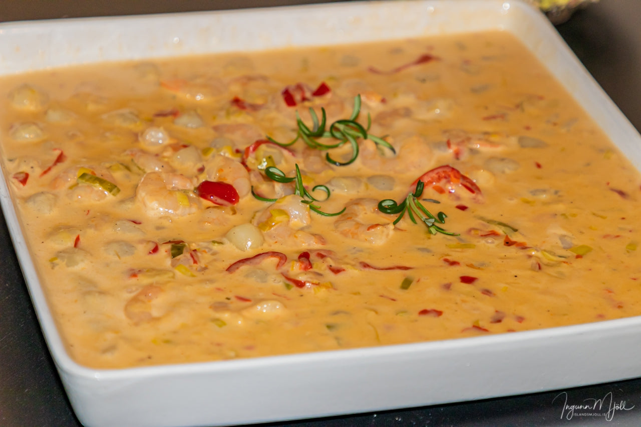 Risarækjur í sweet chili