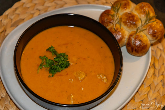 Mexíkönsk Tómatsúpa og bollur!