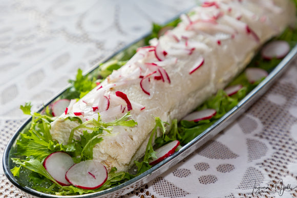 Brauðterta með silung!