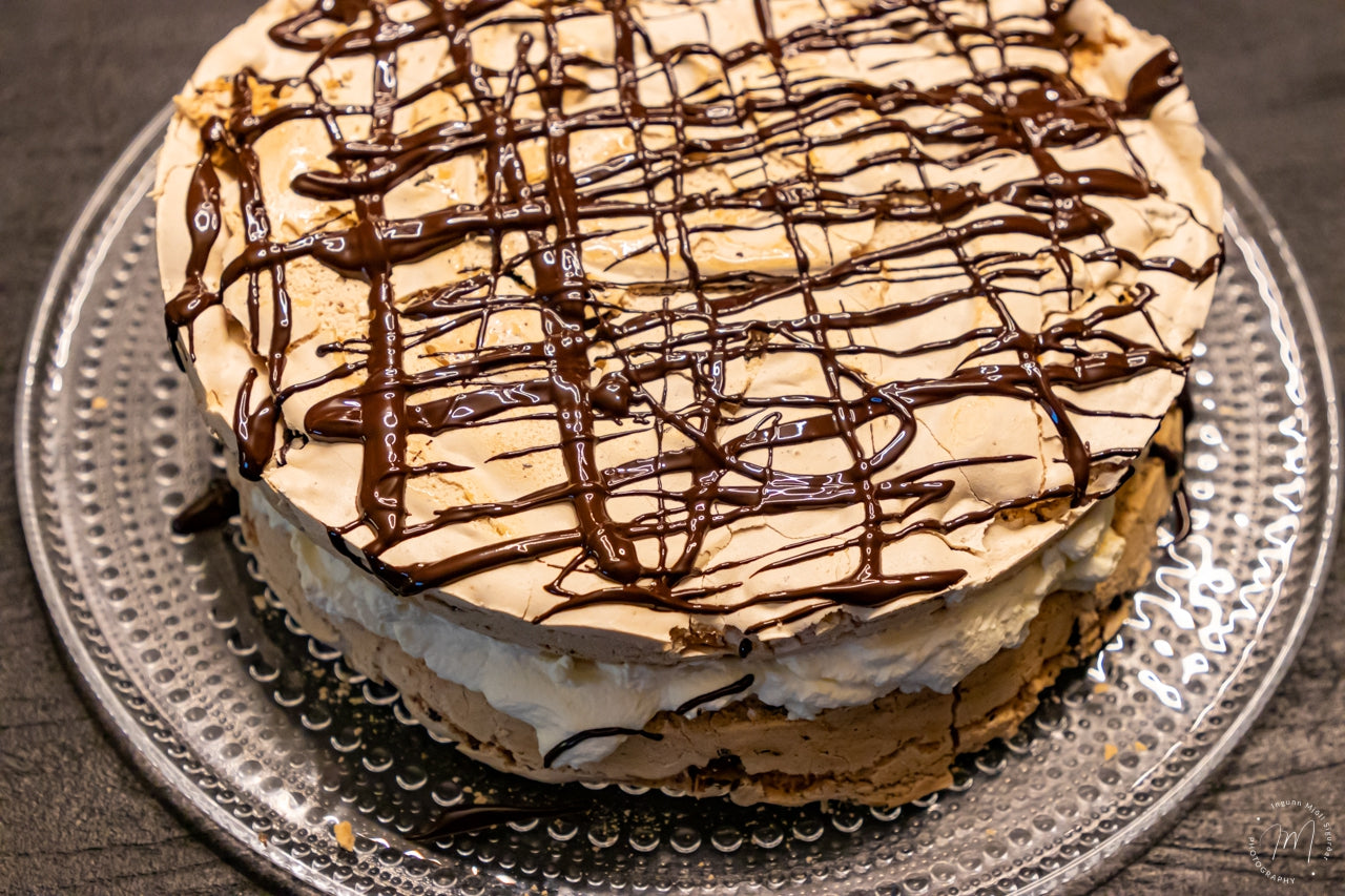 Marensterta með súkkulaðibitum,,,