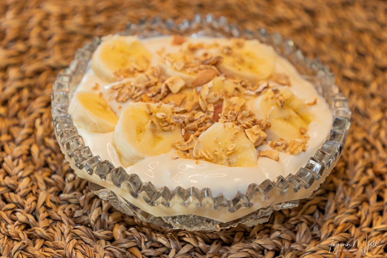 Vanillu skyr með Haframúslí