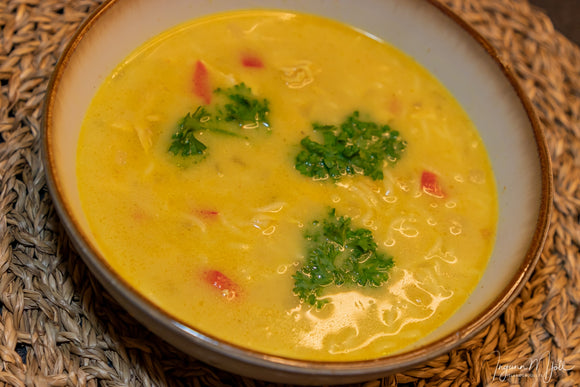 Austurlensk kjúklingasúpa