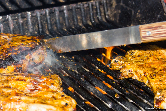 Grillaðar svínasneiðar