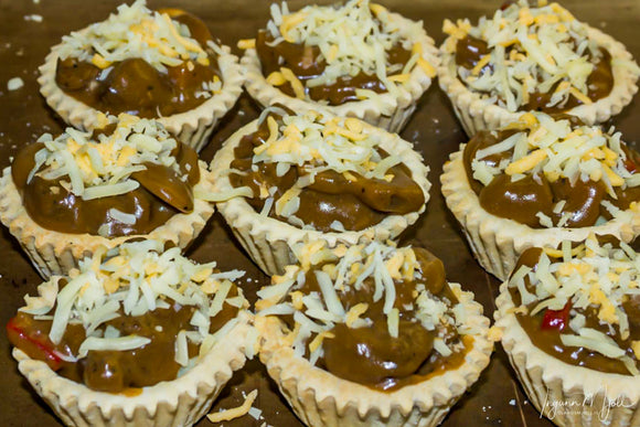 Tartalettur með gúllasi!