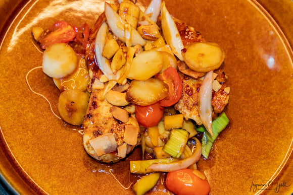 Kjúklingabringur í Balí sósu