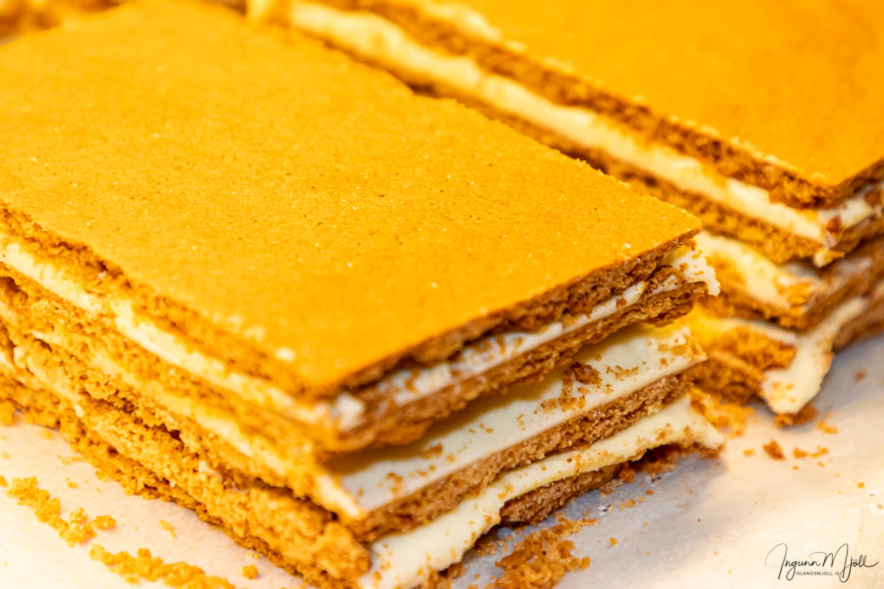 Brún lagterta/randalína