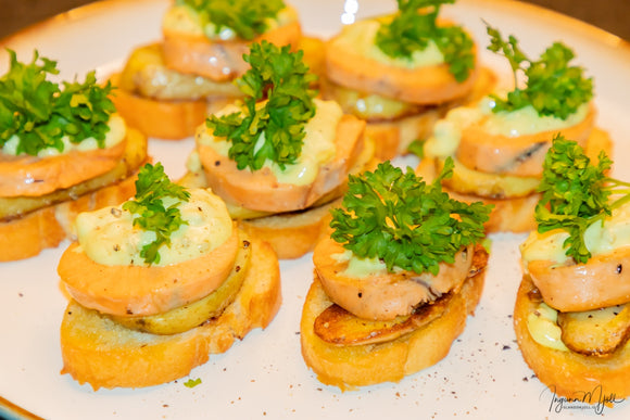 Snittur með hrognum