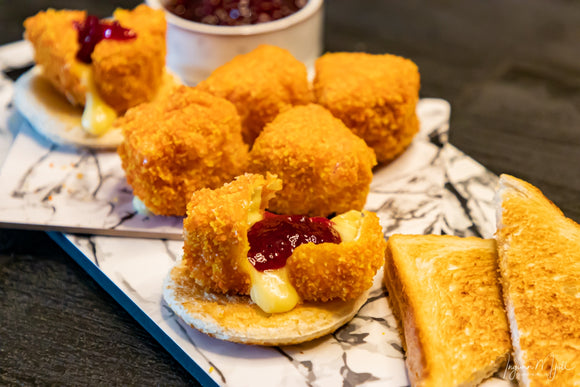 Djúpsteiktur Camembert