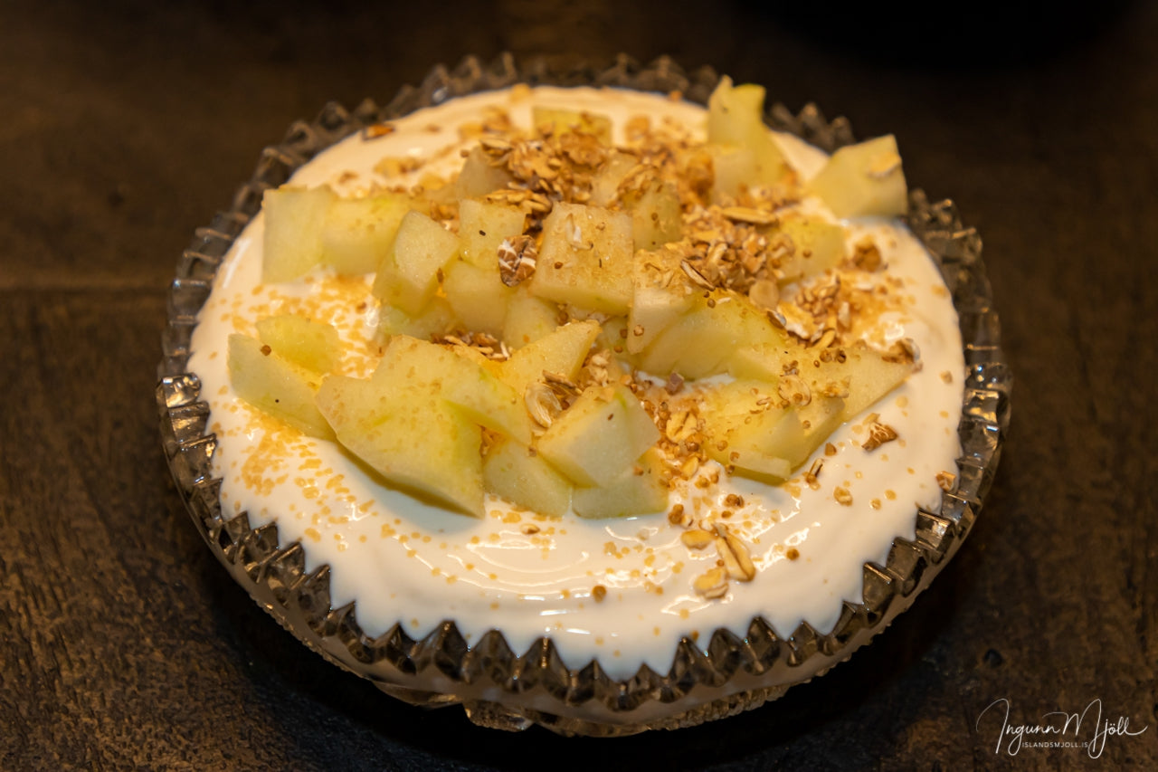 Ísey skyr með eplum