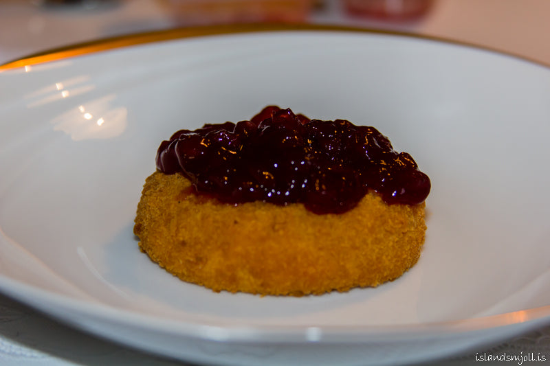 Djúpsteiktir hvítmygluostar