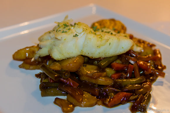 Saltfiskur í Hoi Sin sósu (Ketóvænn)